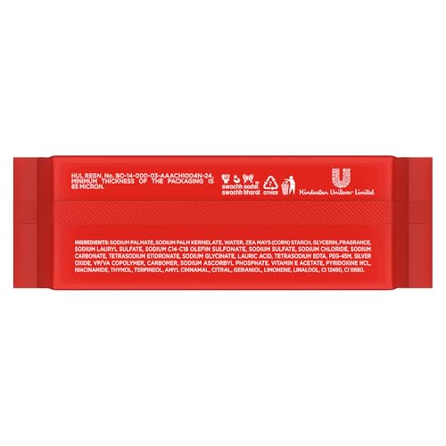 MCSYPOAL Lifebuoy Total 10 Germ Protection Bathing Soap Bar, 125g (Combo Pack of 7) | Bathing Soap that Protects Against Viruses and Germs
