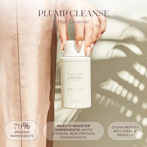 ORI LAB Plump Cleanse Volumizing Shampoo 10.14 fl oz for Fine & Oily Hair
