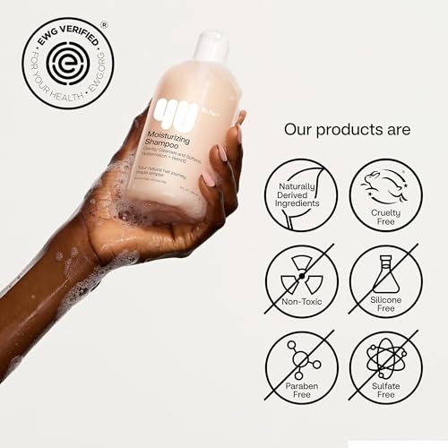 4U by Tia Sulfate-Free Moisturizing Curly Hair Shampoo, 3 Pack / 13 Fl Oz