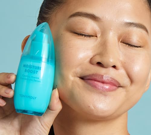 TONYMOLY Marine Hydrating Serum with Niacinamide & Seaweed for Brightening & Moisture