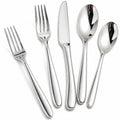 Nice Kitchen 60-Piece Heavy Duty Stainless Steel Silverware Set for 12 with Ergonomic Handles