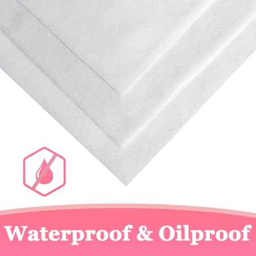 Disposable Waterproof Massage Table Sheets 31.5 x 71 Inches - White, 100 Pcs