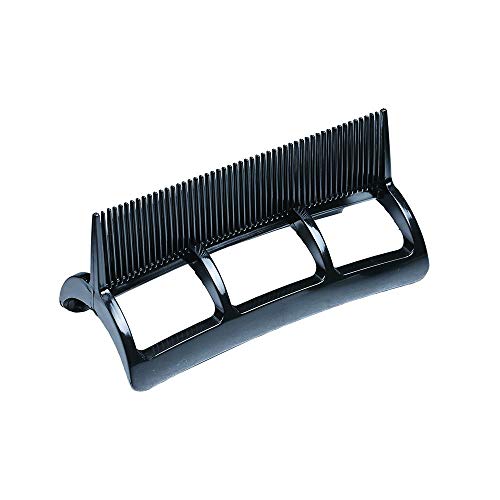 Ceramic Hair Styler with Detangler Pik & Multiple Attachments - Professional Blow Dry Comb, Curl & Straighten