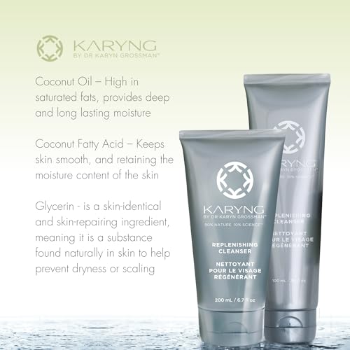 Gentle Hydrating Facial Cleanser with Coconut Oil - 3.4 oz - Sensitive Skin