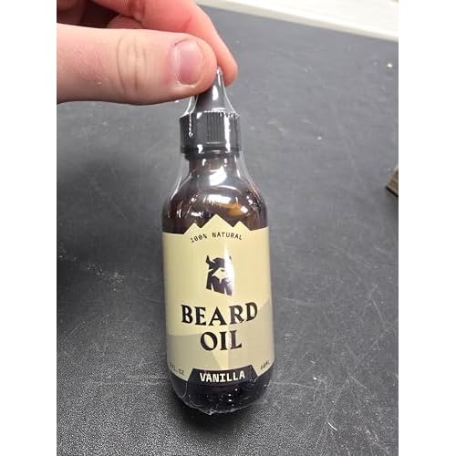 Striking Viking Vanilla Beard Oil for Men - Naturally Derived Conditioner with Argan & Jojoba Oils for Softening, Moisturizing and Growth (2 Oz)