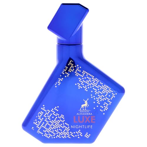 Unisex Night Out Eau de Parfum Spray - Dark Smoky Warm Scent, Long-Lasting 3.4oz