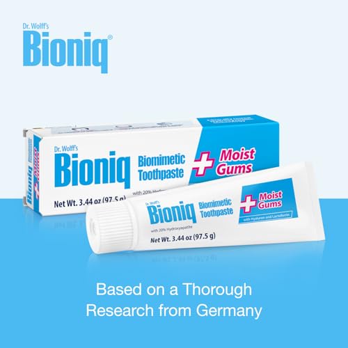 Bioniq Plus Moist Gums Toothpaste 20% Hydroxyapatite Pack of 3 - Gentle Enamel Repair