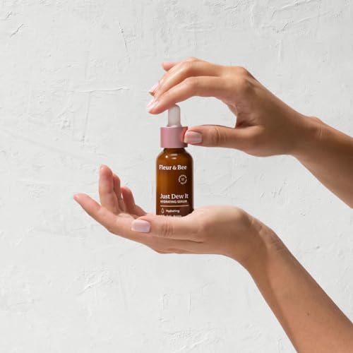 Hydrating Anti-Aging Face Serum with Hyaluronic Acid for Sensitive Dry Skin