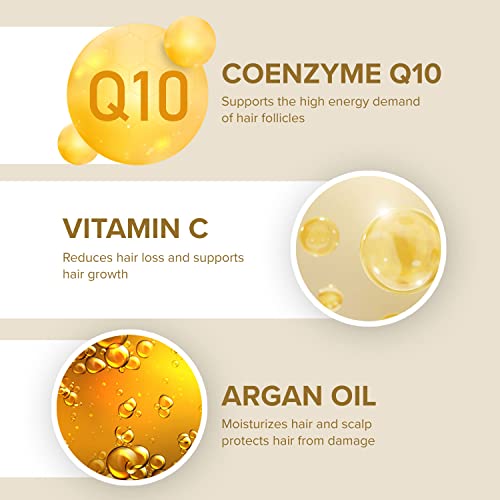 Ozonized Scalp Oil with Argan Jojoba Vitamin C 30ml for Hair Growth & Dry Scalp Relief