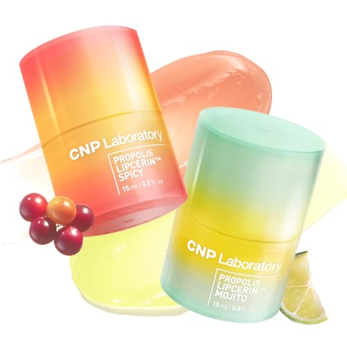 Lip Balm Set - Propolis, Mint & Lime Nourishing Lip Care Duo