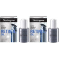 Neutrogena Rapid Wrinkle Repair Retinol Face Oil, Daily Anti-Aging Face Serum to Fight Fine Lines, Deep Wrinkles, & Dark Spots, 1.0 fl. oz,(Pack of 2)