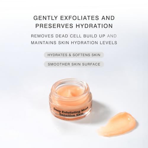 Dr Sebagh Deep Exfoliating Mask Travel Size 0.5 fl oz - Gentle Sensitive Skin Detox & Radiance
