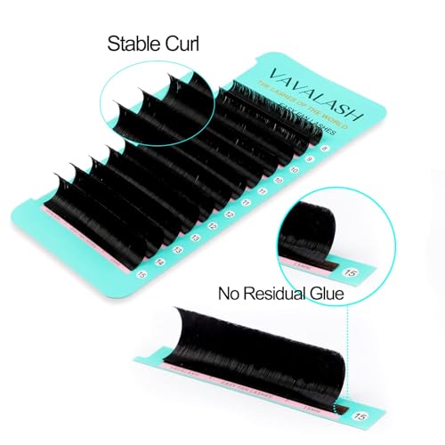 Eyelash Extension Supplies Easy Fan C Curl 0.03 Rapid Volume Lash Extensions 3D 4D 5D 6D 7D 10D Automatic Blooming Flower Lashes Self Fanning Russian Individual£¨C-0.03,8mm£©