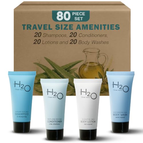Luxury Hotel Toiletries Set - 80-Piece Spa-Quality Guest Amenities