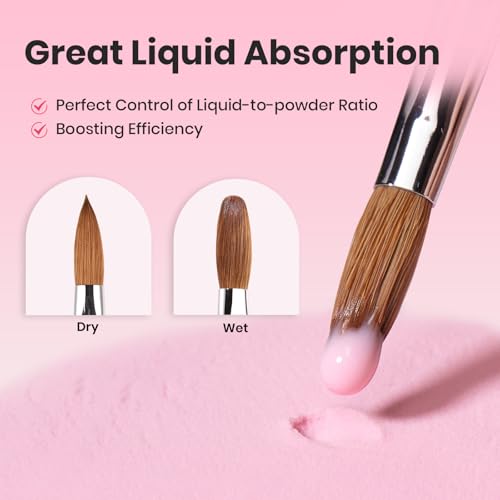 Press On Nails Kit with Nail Lamp,Pink French Tip Short Almond Gel Nails 24Pcs 16Sizes,All-in-One DIY Kit with Glue Remover Top Coat Cuticle Oil Mini UV Lamp,28+Days Long Lasting,Gift for Women