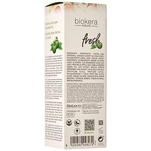 Salerm Biokera Fresh Green Shot shampoo for Unisex, 10.8 Ounce