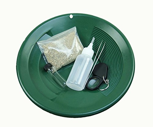 10-Inch Green Gold Rush Mining Kit - 6 Piece Set for Beginners - Green