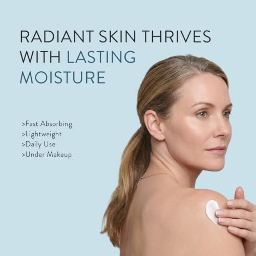 Hydrating Face Lotion with Rose Water & Hyaluronic Acid - 1 oz