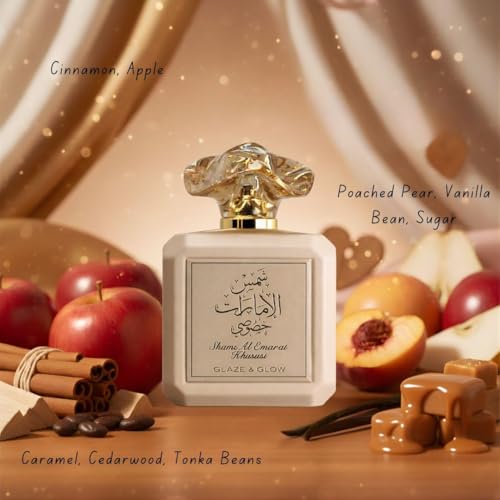 Khususi Glaze & Glow & Iced Petal Eau de Parfum Spray Set 100ml - Floral & Sweet Scents