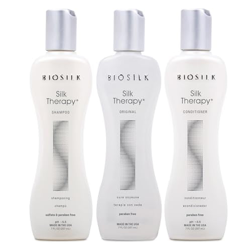 BioSilk Silk Therapy Hair Care Set - Shampoo & Conditioner 7oz Each