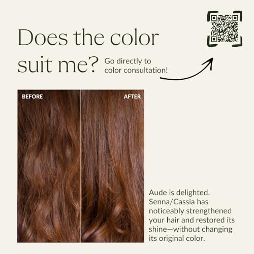 Colorless Hair Care Treatment with Senna & Cassia for Shine & Strength - 3.5 oz