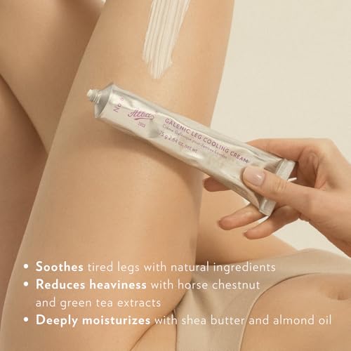 Vegan Leg Cooling Cream for Tired Heavy Legs - Rejuvenating Moisturizer