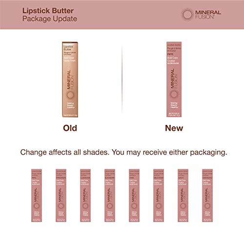 Mineral Fusion Lipstick Butter, Blackberry, 0.06 Ounce (Pack of 4)