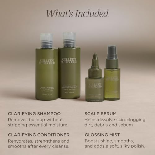 Hair Renewal Kit - Scalp & Hair Care System for Shine & Balance