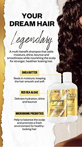IGK Legendary Dream Hydrating Conditioner 8 Fl Oz for Dry Color-Treated Hair