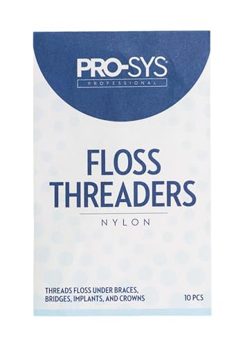 Dental Floss Threaders for Braces Bridges Implants - 1000 Count