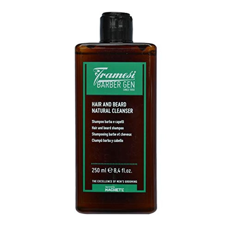 Framesi Barber Gen Hair & Beard Natural Cleanser Shampoo fl oz Men's