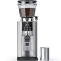 Conical Burr Coffee Grinder with 45 Settings and Touchscreen - Metallic Silver