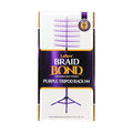 Laflare Standing Braid Hair Organizer ? 144 Pegs Hair Extension Holder, Divider & Display Stand for Hair Braiding, Height Adjustable Rack, Easy to Assemble (Purple)