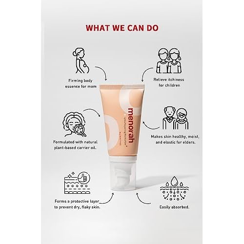 Menorah Ultra Repairing Moisturizer+ for Face & Body ? Intense Moisturizing Cream with Vitamin E & Botanical Oils, 12HR Hydration for Dry, Rough, and Uneven Skin