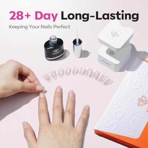 Modelones Nail Tips Set - Multi-Shape Gel Tips with 450 Pieces for Manicure