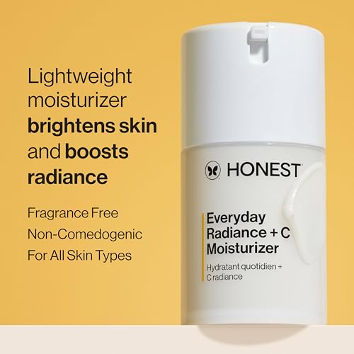 Vitamin C Moisturizer with Niacinamide & Hyaluronic Acid - 1.7 fl oz - Radiance Boosting, Vegan, Fragrance-Free