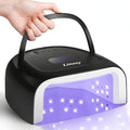 Cordless 60W UV LED Nail Lamp for Gel Nails – Linssy Black