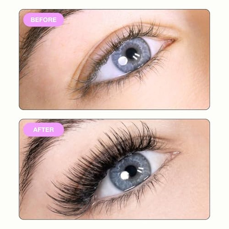 Curacoro Promade Wispy 500 Fans - 9D 0.05 Lash Extensions, CC Curl 10mm Length Handmade Volume Eyelashes, Long-Lasting Professional Lash Fans