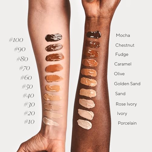 MADARA Liquid Foundation Face Makeup ? Skin Equal Soft Glow Mineral Foundation SPF15 IVORY 20-30 ml, Hyaluronic Acid, Buildable Medium Coverage, Dewy Finish, Vegan, COSMOS natural certified