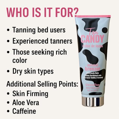Tan Candy dulce de leche Natural Bronzer Supre Tan, Brown