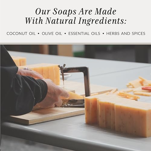 Plantlife Sandalwood Bar Soap - Moisturizing and Soothing Soap for Your Skin - Hand Crafted Using Plant-Based Ingredients - Made in California 4oz Bar