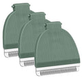 3 Packs Green Replacement Blades for Meri-dian Trimmer,Compatible with Meridian Body Trimmer Onyx & Sage£¬Hygienic Ceramic Replacement Blades