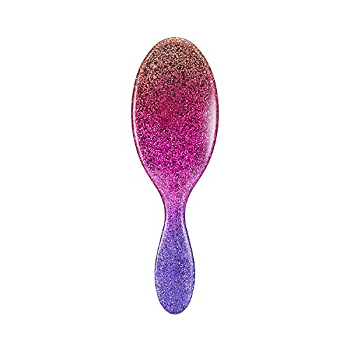 Wet Brush Original Detangler Hair Brush, Gemstone, Turquoise, All Hair Types, Ultra Soft IntelliFlex Bristles Glide Through Tangles with Ease Pain Free Comb for Men, Women, Boys and Girls