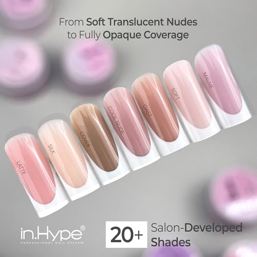 UV/LED Camouflage Nail Builder Gel for Extensions & Strengthening - IN.HYPE