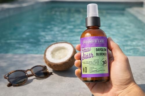 Reef Safe Mineral Sunscreen Spray SPF 30 with Beef Tallow & Zinc Oxide