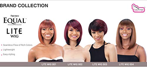 Shake-N-Go FreeTress Equal Lite Wig 001 – Full Wig, 1B Off-Black