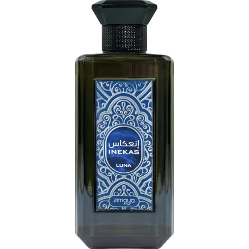 Men's Eau De Parfum 100ml Zimaya Inekas Luna Pour Homme - Woody Amber Scent