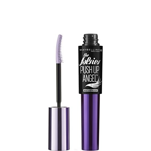 Maybelline The Falsies Push Up Angel Waterproof Mascara, Lengthening and Curling Make Up Formula, Very Black, 1 Count