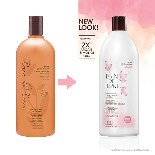 Keratin Phyto-Protein Color Protect Shampoo & Conditioner Set 33.8 Fl Oz - Strengthen & Nourish Hair