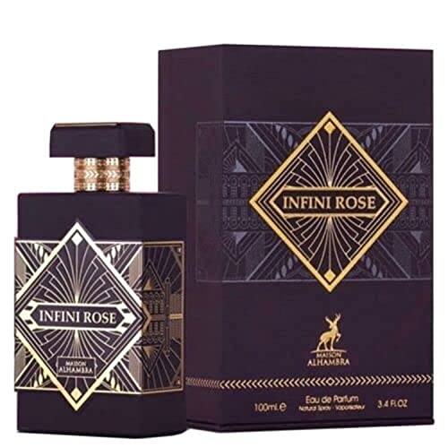 Unisex Floral EDP Spray - Rose, Musk & Amber Notes, 3.4 oz